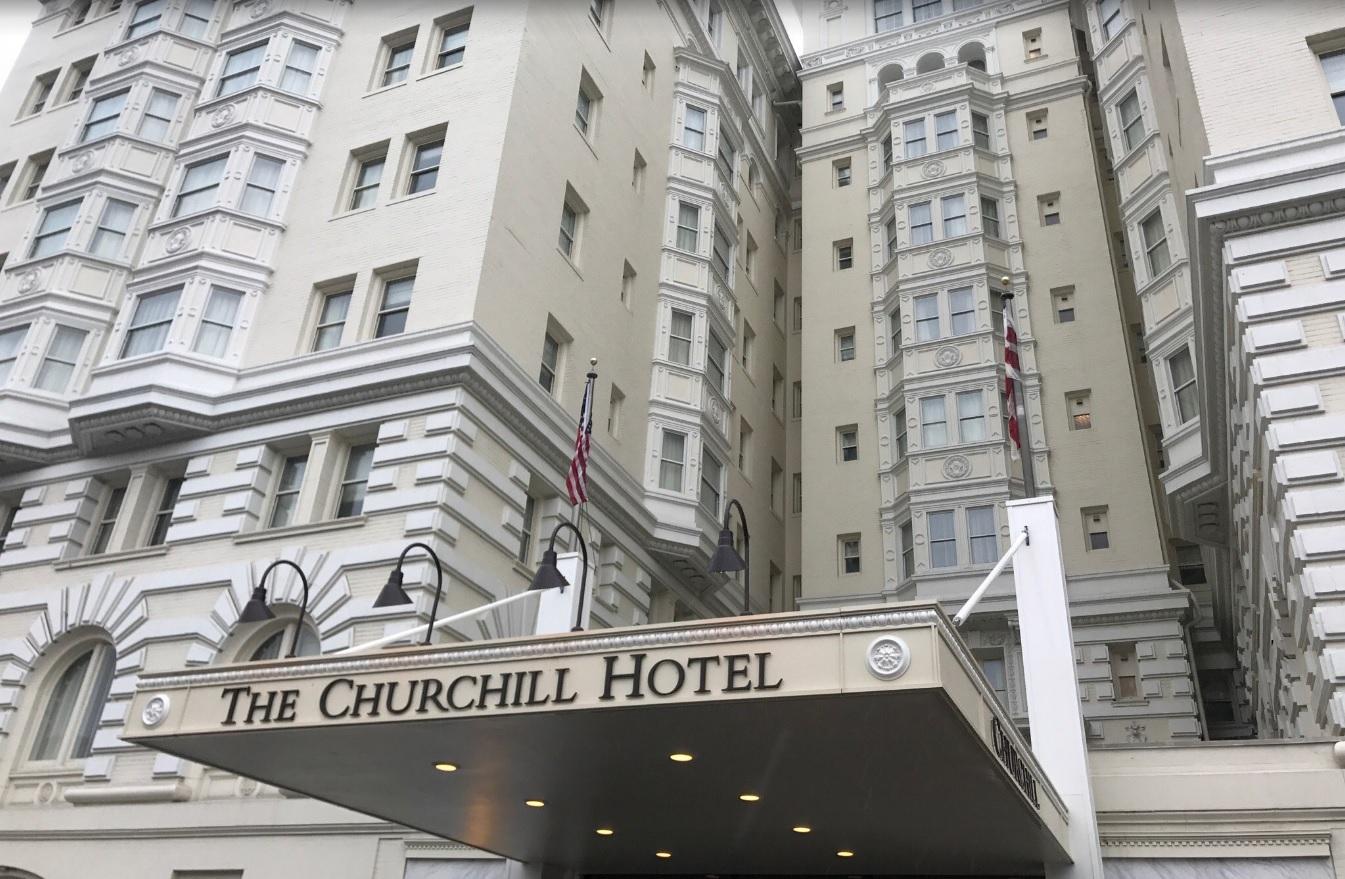 The Churchill Hotel Near Embassy Row Вашингтон Екстериор снимка
